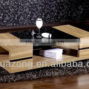 Modern High Gloss MDF Coffee Table thumbnail-1