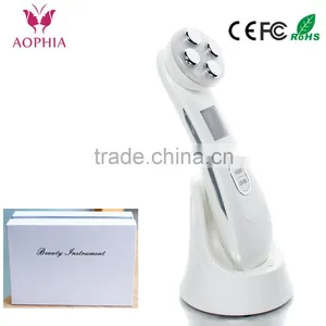 Newest Handheld Home Use RF/EMS and 6 Colors LED Light Therapy Beauty Instrument Skin Care Beauty Product thumbnail-1