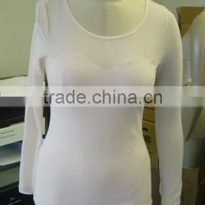 Ladies Mesh Long Sleeve Top thumbnail-1