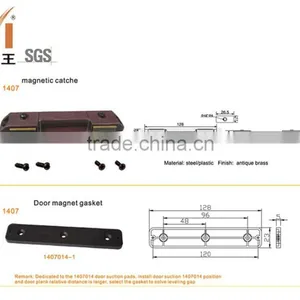 1407014 Steel and Plastic Magnetic Door Catche Door Magnet Gasket thumbnail-1