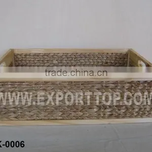 High Quality Water-hyacinth Basket ( Website:July.etop) thumbnail-5