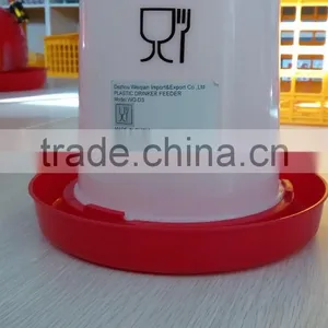 3L Hot Sale Chicken Plastic Drinker Price With Difference Color WQ-D3 thumbnail-2