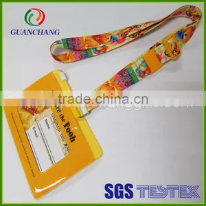 PVC id Card Holder Neck Lanyard Strap thumbnail-1