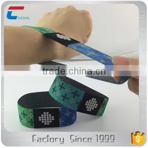 2017 New Style MIFARE Classic 1K 13.56mhz RFID Smart Elastic Wristband For Outdoor Activity thumbnail-4