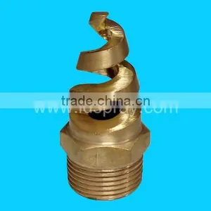 1/4",3/8'',1/2",3/4",1",1-1/2'',2",3",4",BSPT or NPT Brass Spiral Spjt Spray Nozzle thumbnail-1