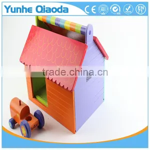 Early Learning Wooden Play Toys House Packing House Toy thumbnail-1