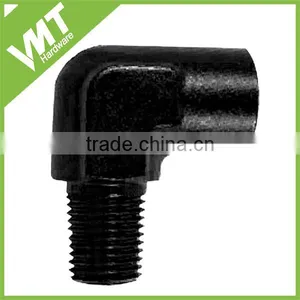 VMT Aluminum Anodized Black ID 1/8 1/4 3/8 1/2 3/4 1" 90 Degree Angle Female NPT Fitting thumbnail-2