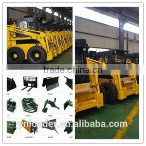 Yineng China YN860 Skid Steer Loader Pallet Fork thumbnail-1