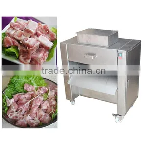 OULENO Birds With Bone Cutting Machine Cutting Machine Cutting Machine of Stainless Steel Ding Chicken Duck Meat Cutter Machine thumbnail-1