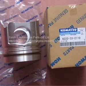 Поршни дизельного двигателя Komatsu 6222-33-2110 для экскаватора thumbnail-1