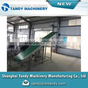 High Quality Rubber Belt Conveyor for Sea Food Packaging Line thumbnail-3