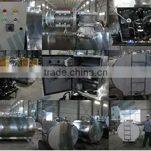 2000l Horizontal Milk Cooling Tank thumbnail-1