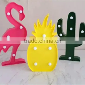 Christmas Promotion Gift Flamingo Baby Kids Room Home LED Decoration Night Light Modern Bedside Table Desk Lamp thumbnail-2