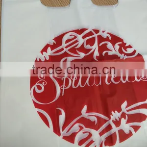 Customized Biodegradable and Compostable Cornstorch Shopping Bag T-shirt Bag thumbnail-2