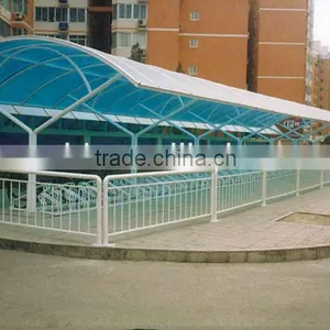 Fiberglass Sheet Carport Waterproof Plastic Transparent Roofing thumbnail-2