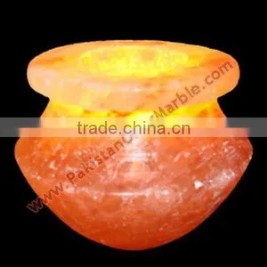 MANUFACTURER AND EXPORTERS CRAFTED SALT CANDLE HOLDERS thumbnail-1
