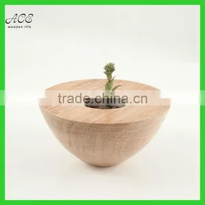 Wooden Planter Wooden Plant Pot thumbnail-1