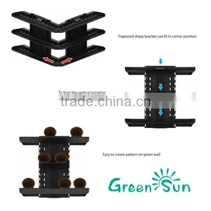 Garden Wall Planter,hydroponics Living Wall System/garden Decoration Hydroponic Systems Vertical Garden Green Wall thumbnail-1