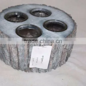 2017 New Style Wholesale Wooden Candle Holder thumbnail-1