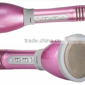 Wholesale Portable Karaoke Microphone for Smartphones Bluetooth Speaker Portable Wireless Karaoke Microphone thumbnail-2