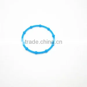 Silicone Bracelet Bangle Kids Toy Blue Fashion Jewelry thumbnail-1