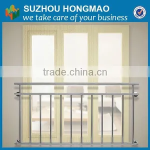 Balcony / Bannister /Garden Railings/Polished Stainless Steel Glass Balustrade thumbnail-5