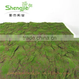 SJLJ013310 Cheap Artificial Moss Mat / Plastic Moss for Decoration thumbnail-2