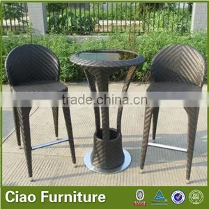 Made In China Wicker Teak Outdoor Furniture Bar Good Life Sex Bar Set thumbnail-3