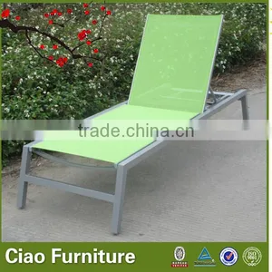 Garden Powder Coating Frame Lounge With Fabirc thumbnail-2