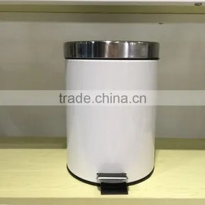 Household Dust Bin Office Pedal Bin Wholesales Made in China thumbnail-1