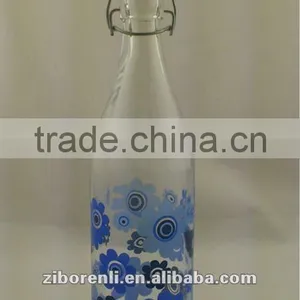 Popular Drinking Water Bottle Glass Transparent Wholesale Glass Juice Bottle thumbnail-4