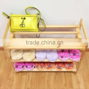Free Standing 3 Tier Quality Product Shoe Rack/shelves Display thumbnail-1