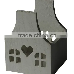 White Washing Various Customized Design Wooden Bucket thumbnail-3