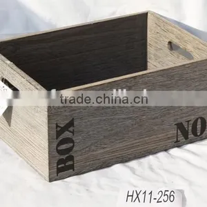 Vintage Wood Basket thumbnail-1
