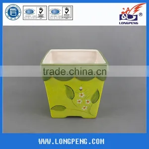 Decorative Cheap Ceramic Flower Pot for Garden thumbnail-1