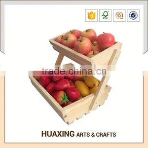 Competitive Price Gift Wooden Fruit Basket Arrangements thumbnail-3