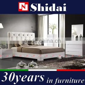 White Bedroom Furniture Sets for Adults, Furniture Bedroom Sets Round Bed, French Style White Bedroom Furniture B514 thumbnail-1