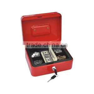 451509 Security Box Metal Safe Cash Storage Money Coins Lock Box thumbnail-2