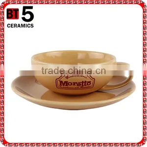 Wholesale Coffee Mugs With Logo and Saucer thumbnail-1