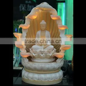 Polyresin Religion Buddha Water Fountain thumbnail-1