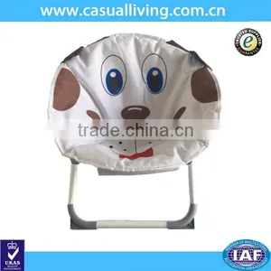 2016 New Lovely Dog Small Round Moon Chair for Children/kids Folding Moon Chair thumbnail-1