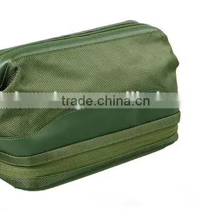 Fashion PU+polyester Folding Men Toiletry Bag for Travel thumbnail-3