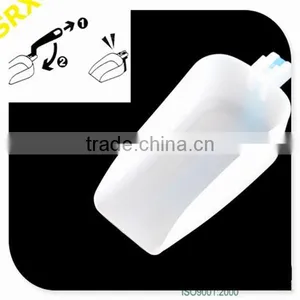 White Mini Handy Foldable Plastic Ice Scoop, OEM Plastic Scoop Buffet Bar Pet Food Scoop, OEM Plastic Ice Scoops Manufacturer thumbnail-2