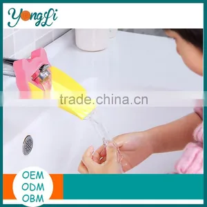 Colorful Water Faucet Extender Children Silicone Extending Faucet thumbnail-1