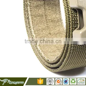 Brown Tactical Belt With Buckle Metal Military thumbnail-5