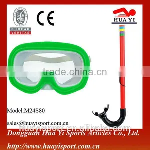 Diving Equipment Diving Mask and Snorkel Set With Attractive Color to Choice thumbnail-1