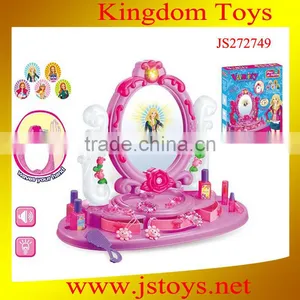 Kids Makeup Dresser With Mirror Toys thumbnail-1