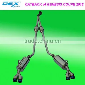 Catback Exhaust System for Genesis Coupe thumbnail-1