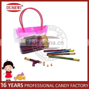 Fruit Flavor Pencil Pressed Candy Tablet Candy in Handbag thumbnail-1