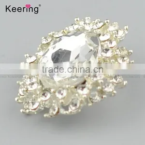 Hotsale Custom Shirt Rihinestone Fancy Button for Garments WBK-1482 thumbnail-3